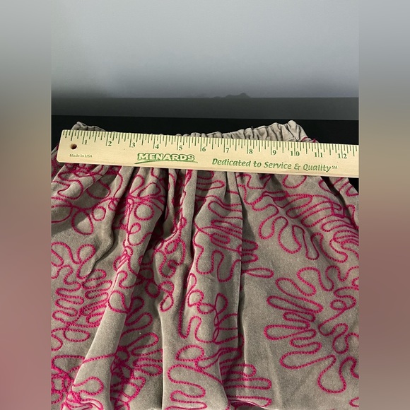 Peek Beige and Pink Patterned Mini Skirt - Picture 9 of 10